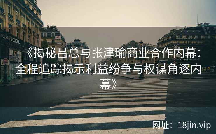 《揭秘吕总与张津瑜商业合作内幕：全程追踪揭示利益纷争与权谋角逐内幕》